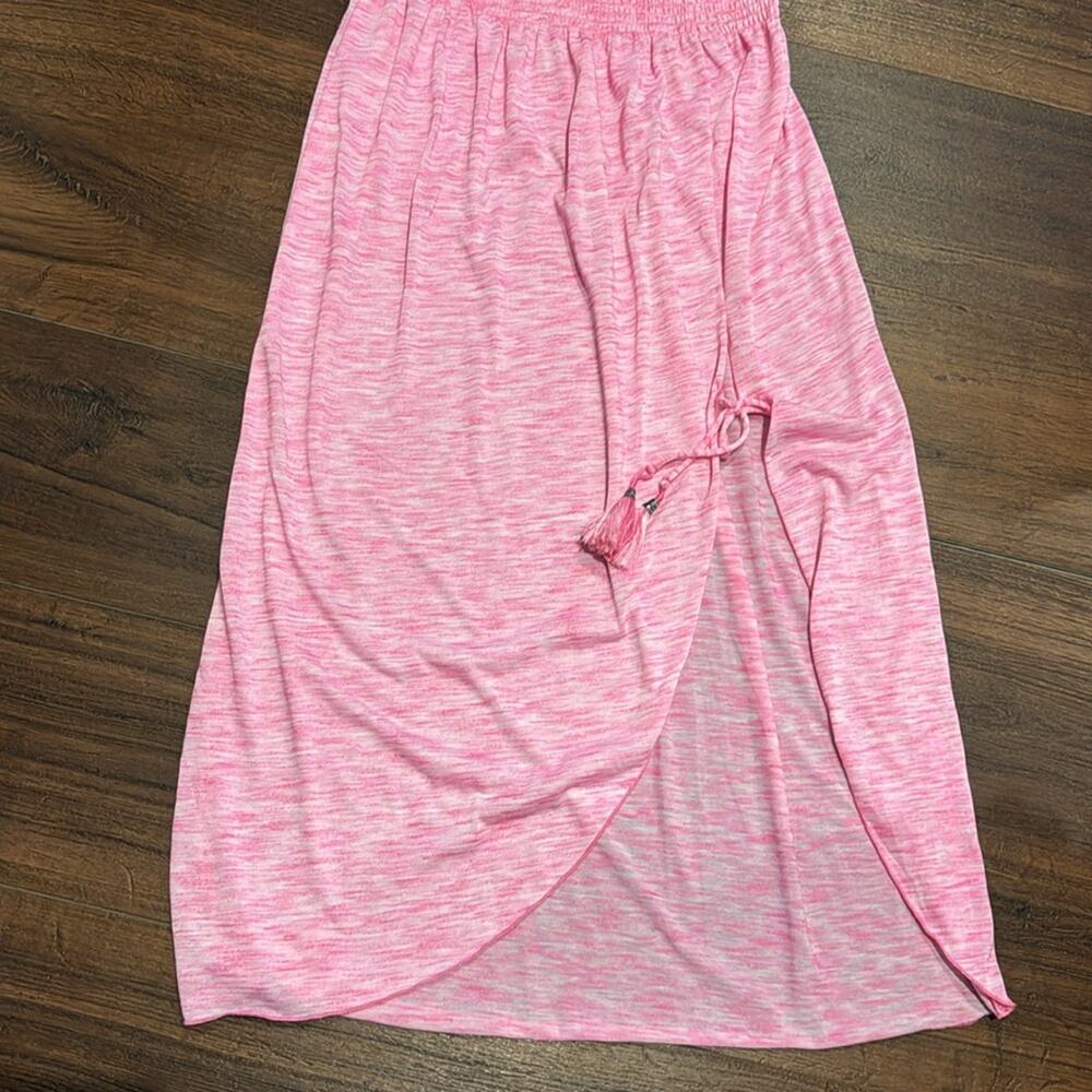 Becca NWT Strapless Beach Dress with front-side Slit in Polyester/Rayon blend. - Picture 14 of 14